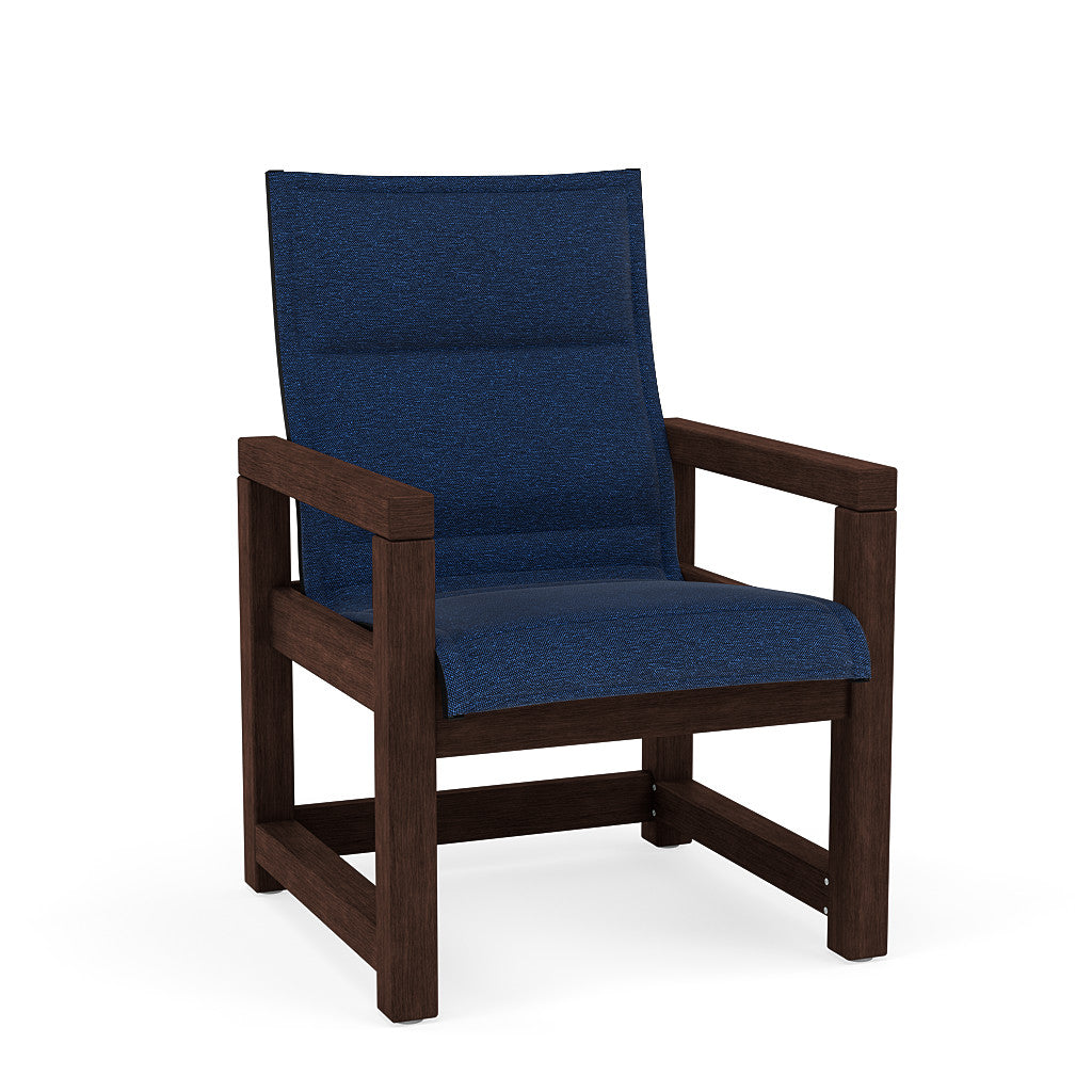 Lakeside Padded Sling Dining Chair