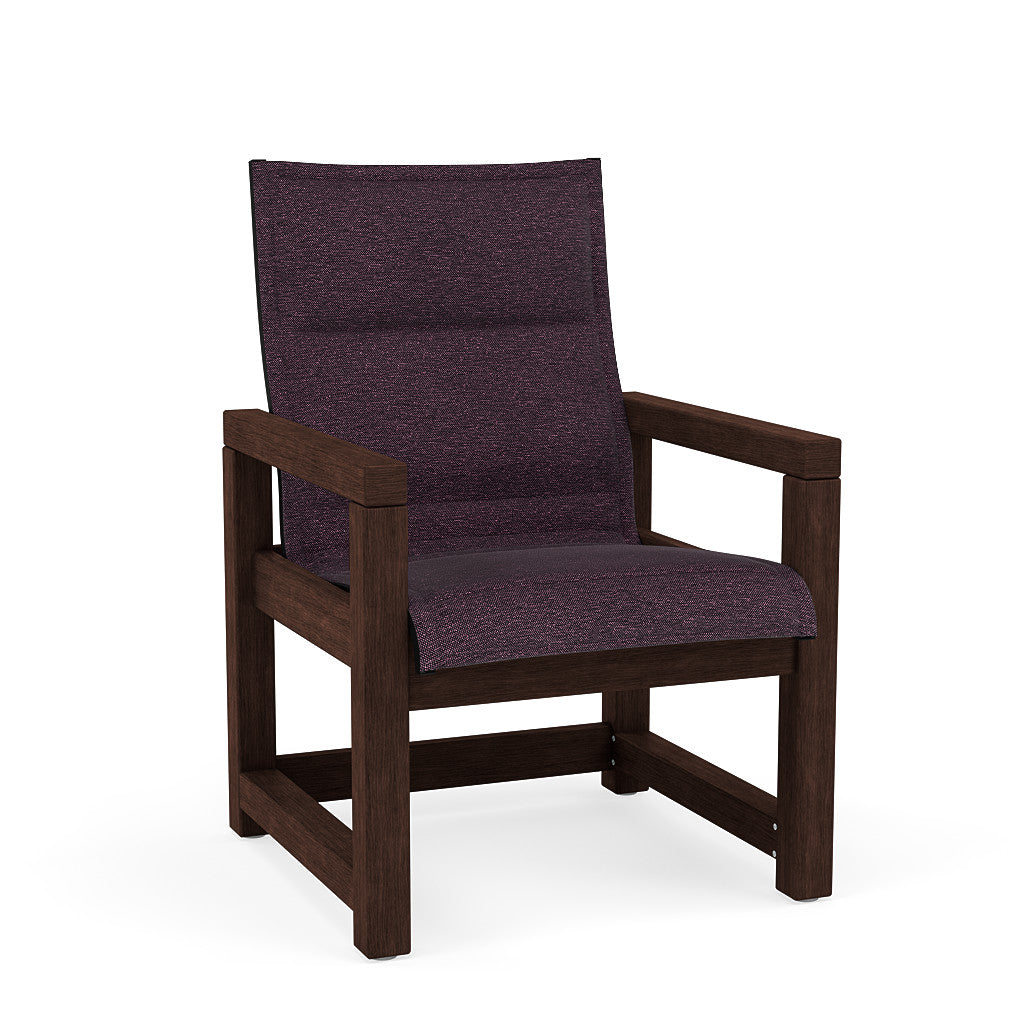 Lakeside Padded Sling Dining Chair