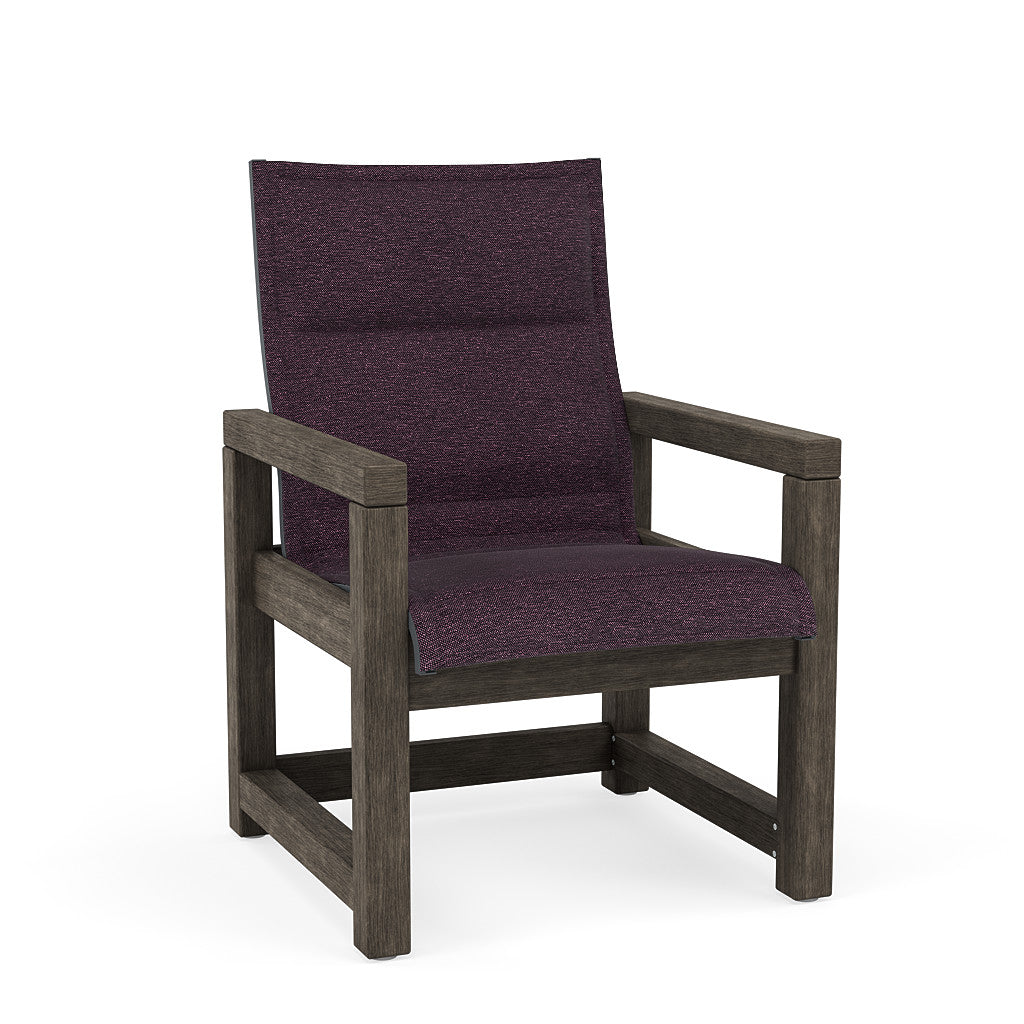 Lakeside Padded Sling Dining Chair