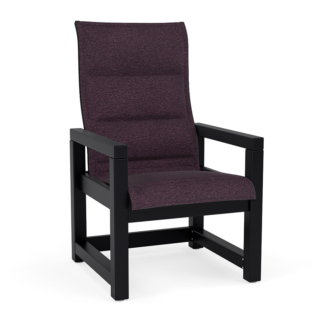 Lakeside Padded Sling Dining Chair