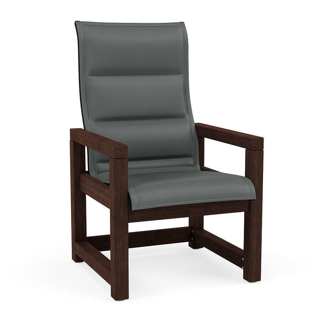 Lakeside Padded Sling Dining Chair