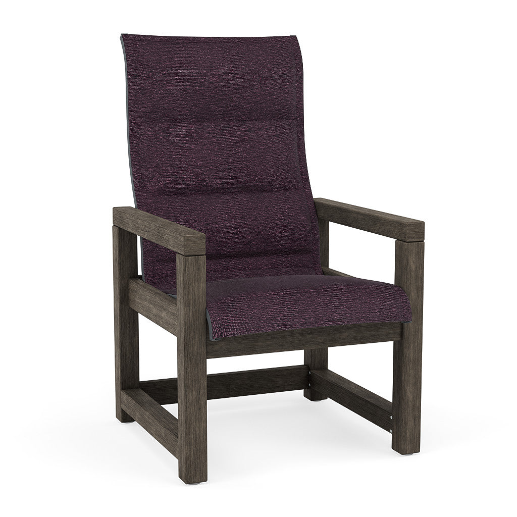 Lakeside Padded Sling Dining Chair