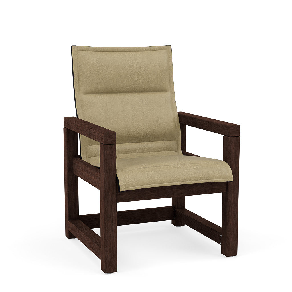Lakeside Padded Sling Dining Chair