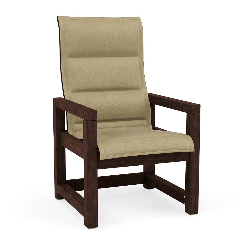 Lakeside Padded Sling Dining Chair