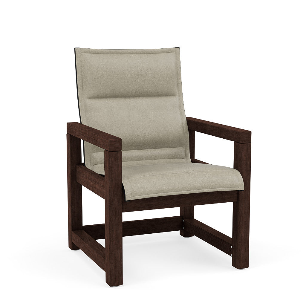 Lakeside Padded Sling Dining Chair