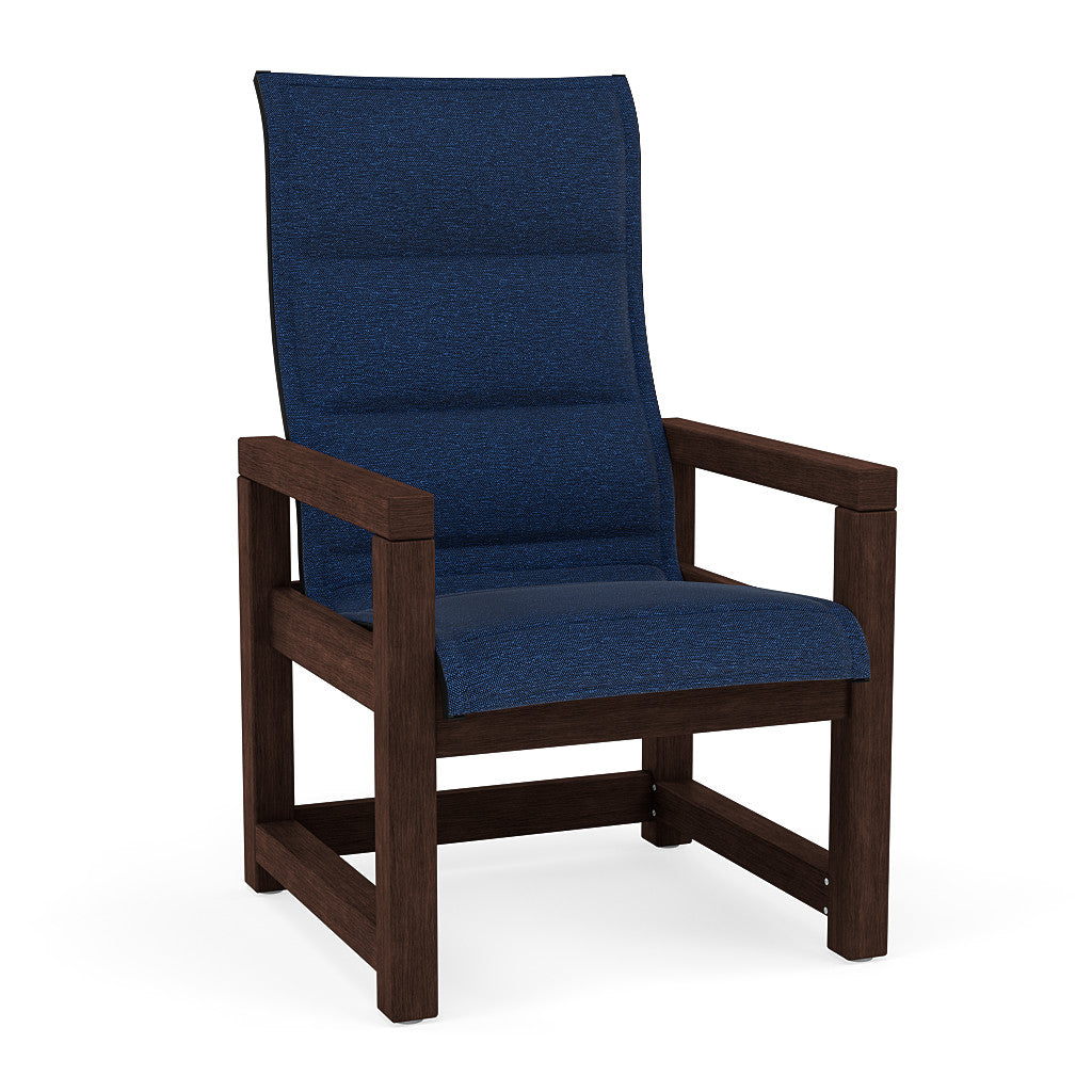 Lakeside Padded Sling Dining Chair
