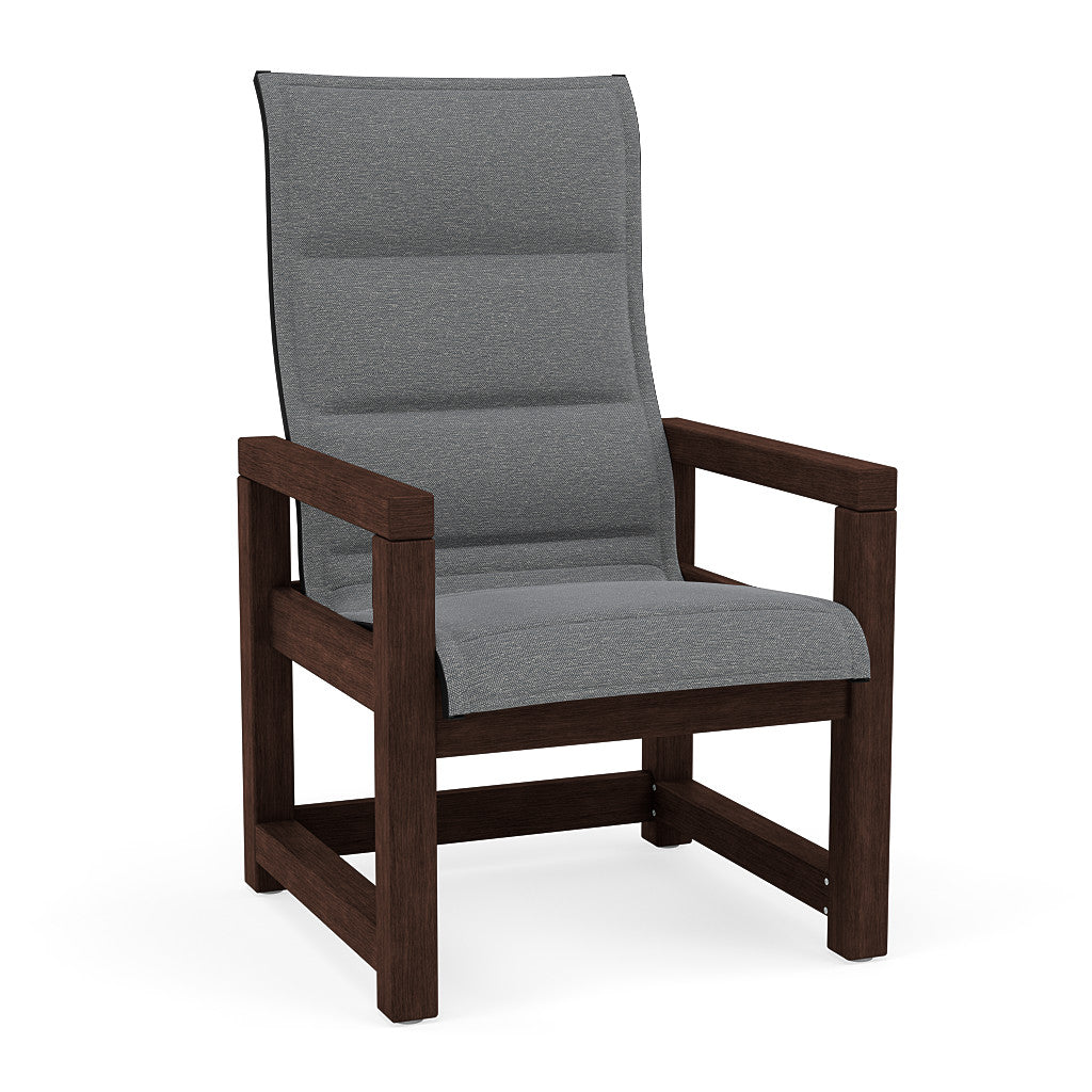 Lakeside Padded Sling Dining Chair