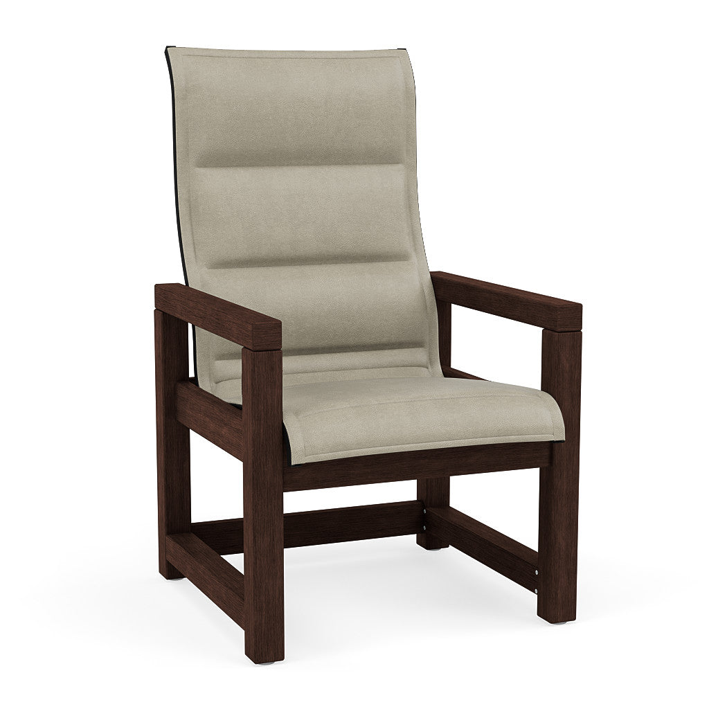 Lakeside Padded Sling Dining Chair