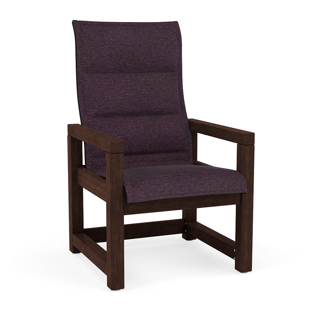 Lakeside Padded Sling Dining Chair