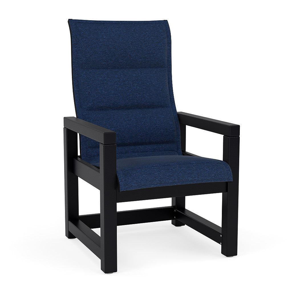 Lakeside Padded Sling Dining Chair