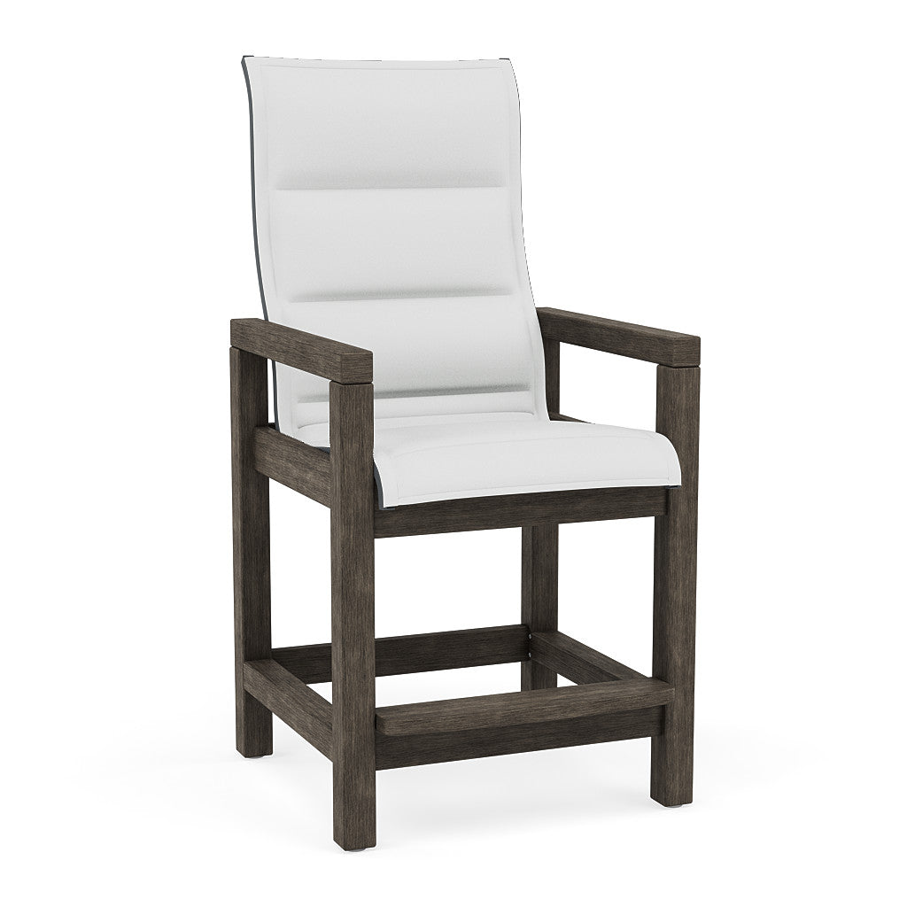 Lakeside Padded Sling Balcony Stool