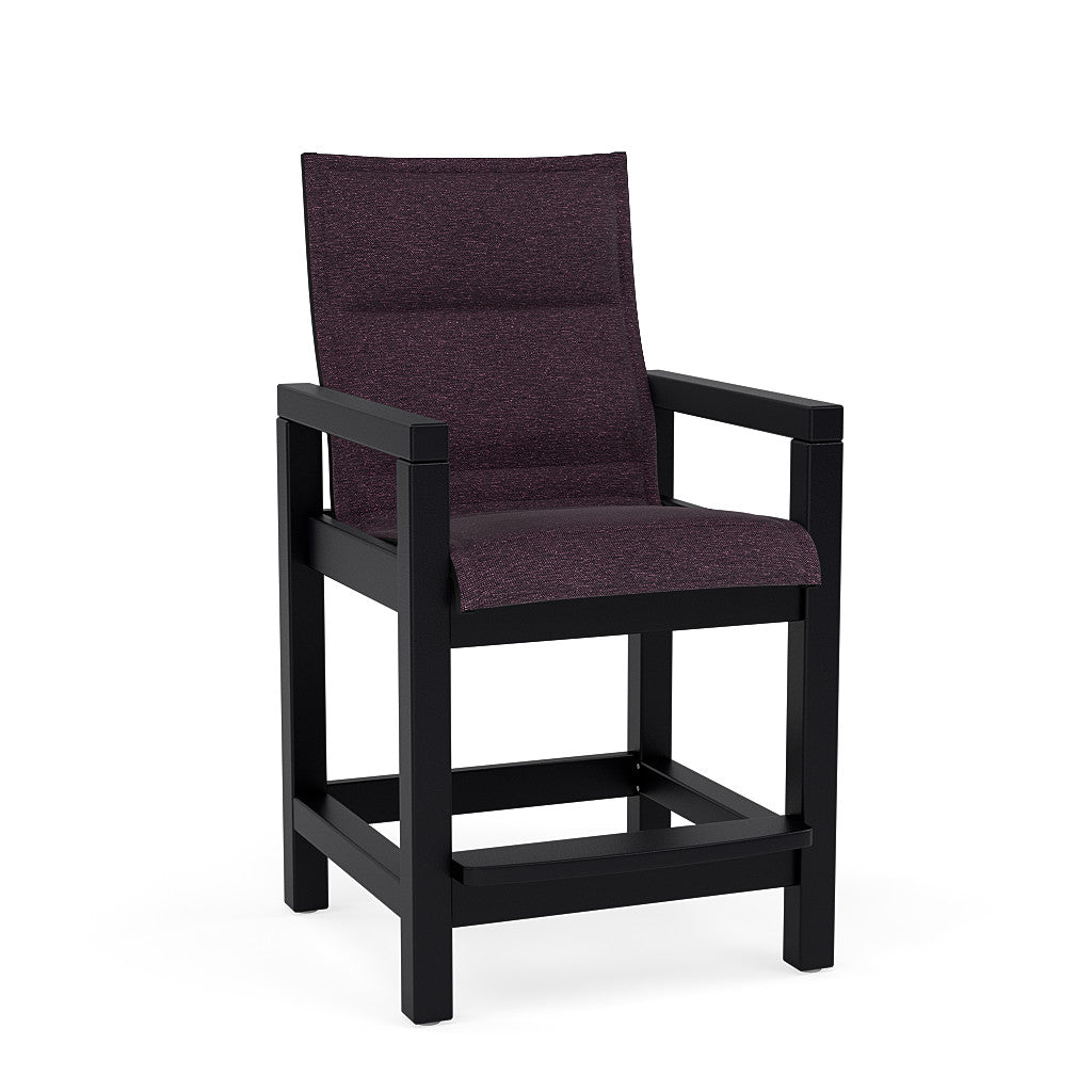 Lakeside Padded Sling Balcony Stool