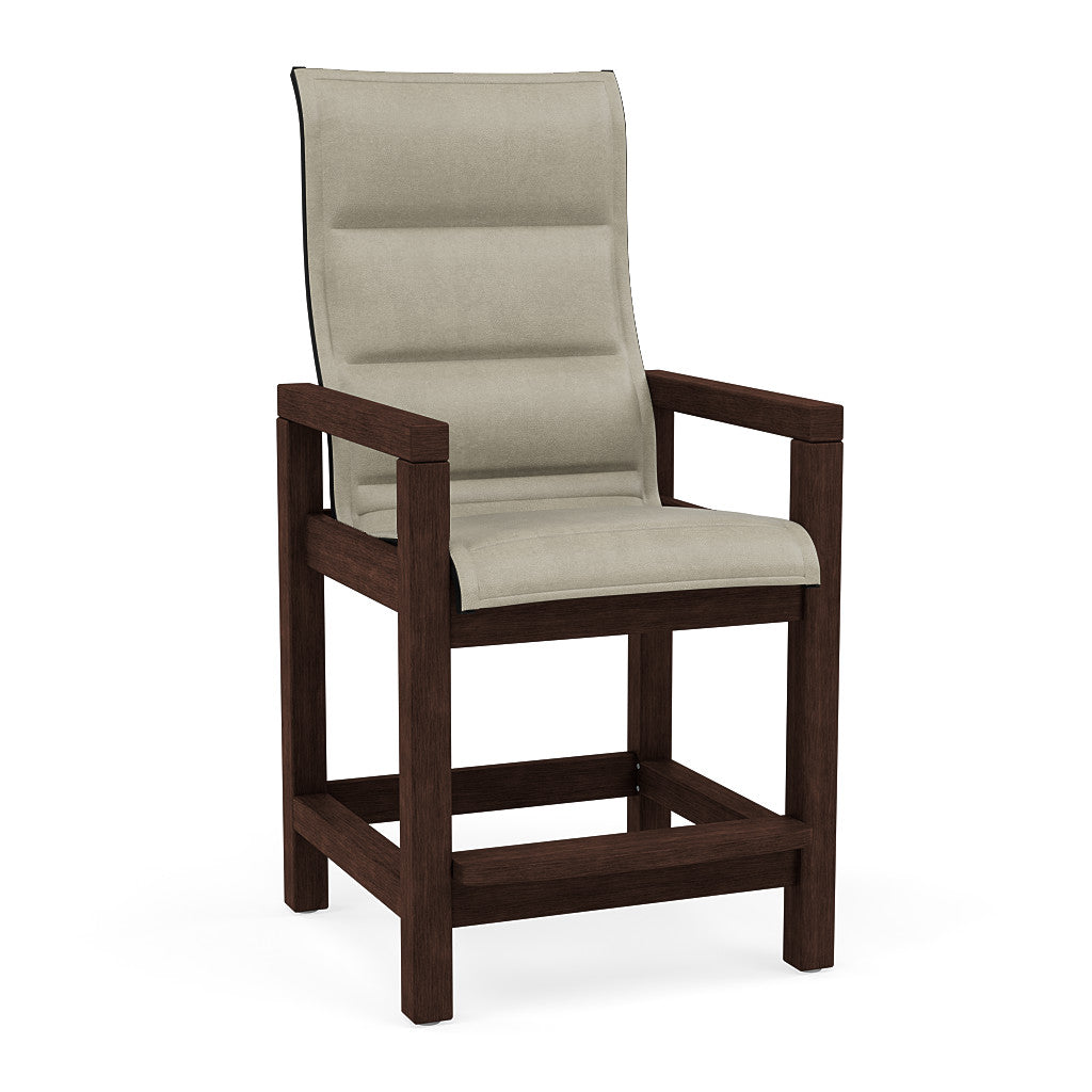 Lakeside Padded Sling Balcony Stool