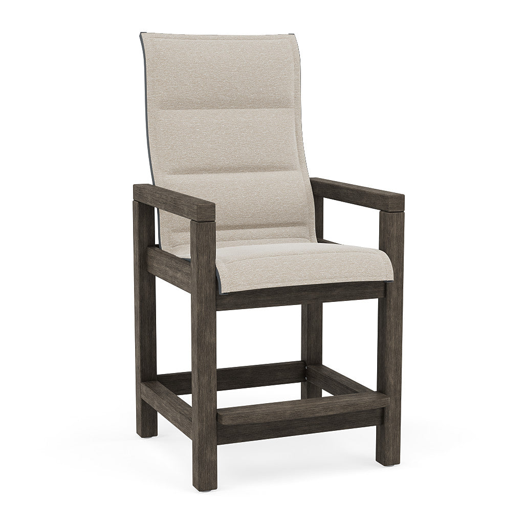Lakeside Padded Sling Balcony Stool