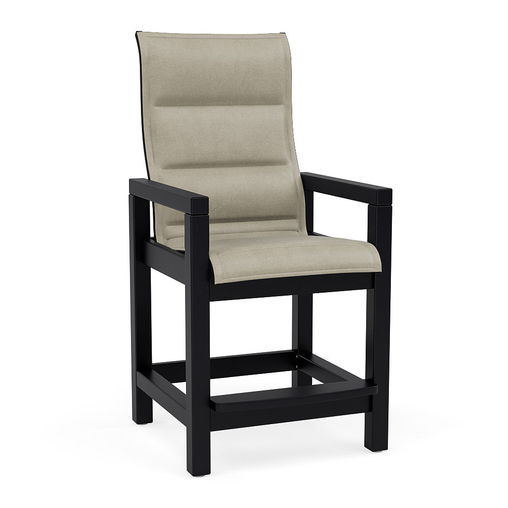 Lakeside Padded Sling Balcony Stool
