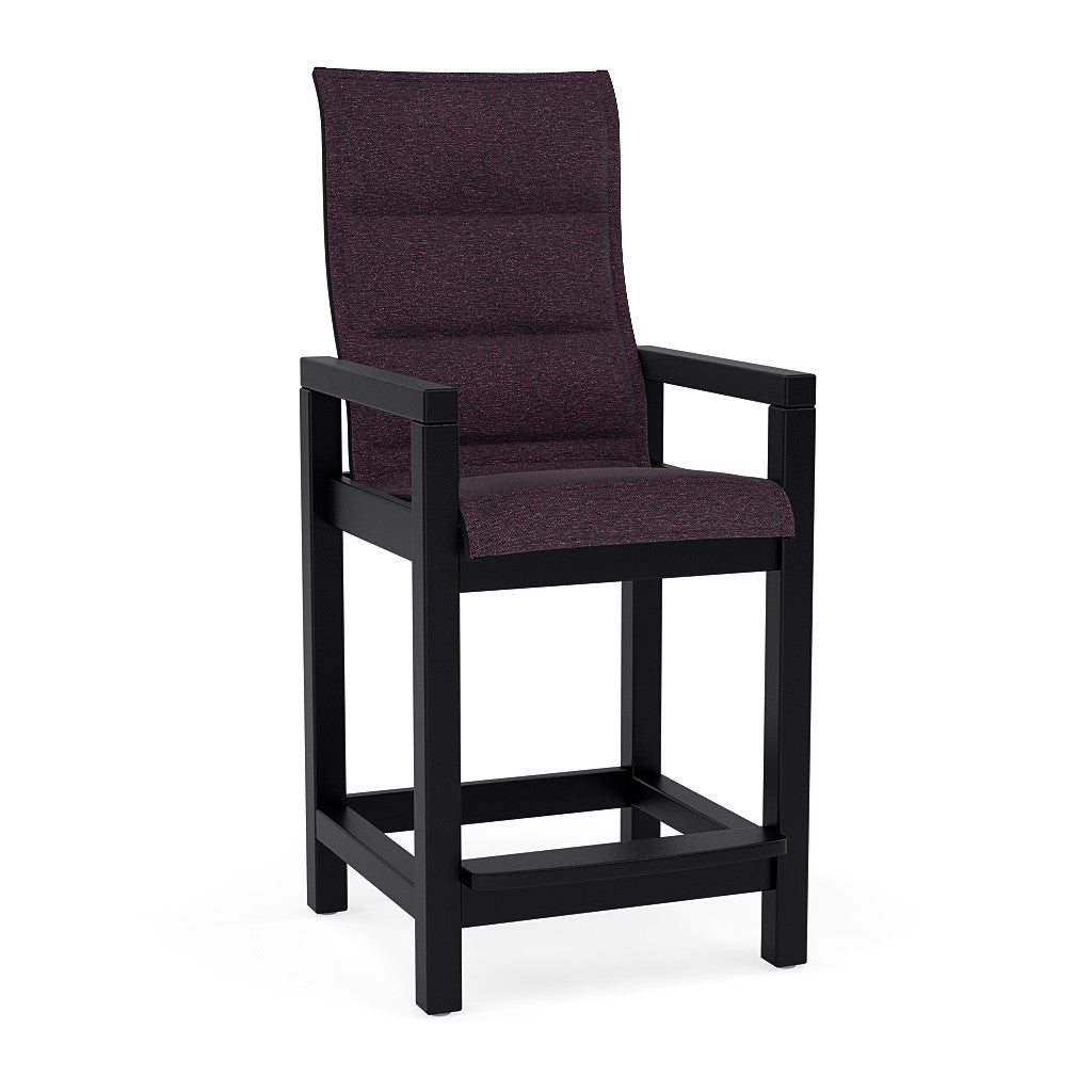 Lakeside Padded Sling Bar Stool