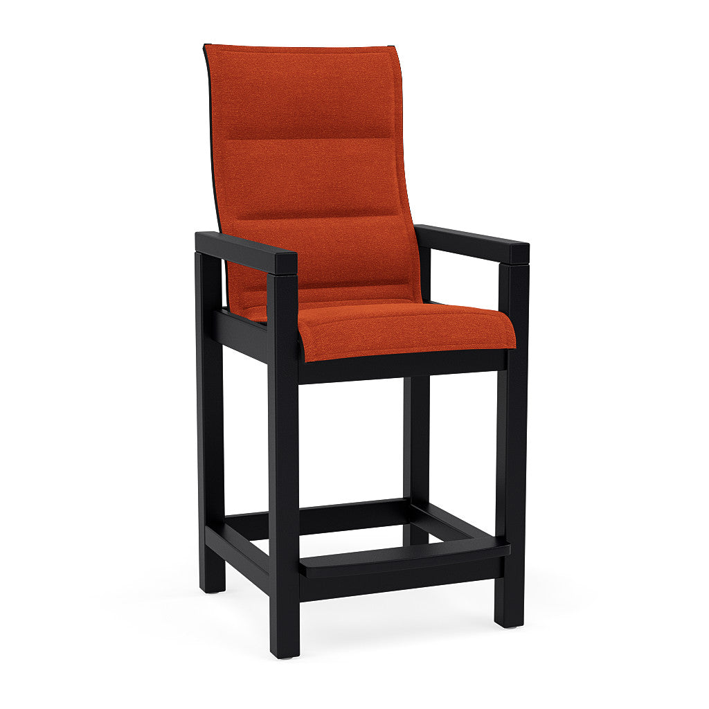 Lakeside Padded Sling Bar Stool