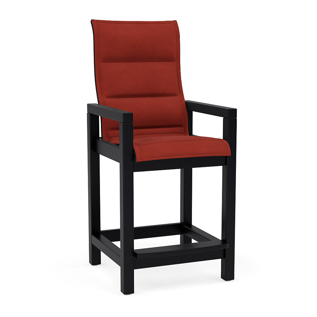 Lakeside Padded Sling Bar Stool