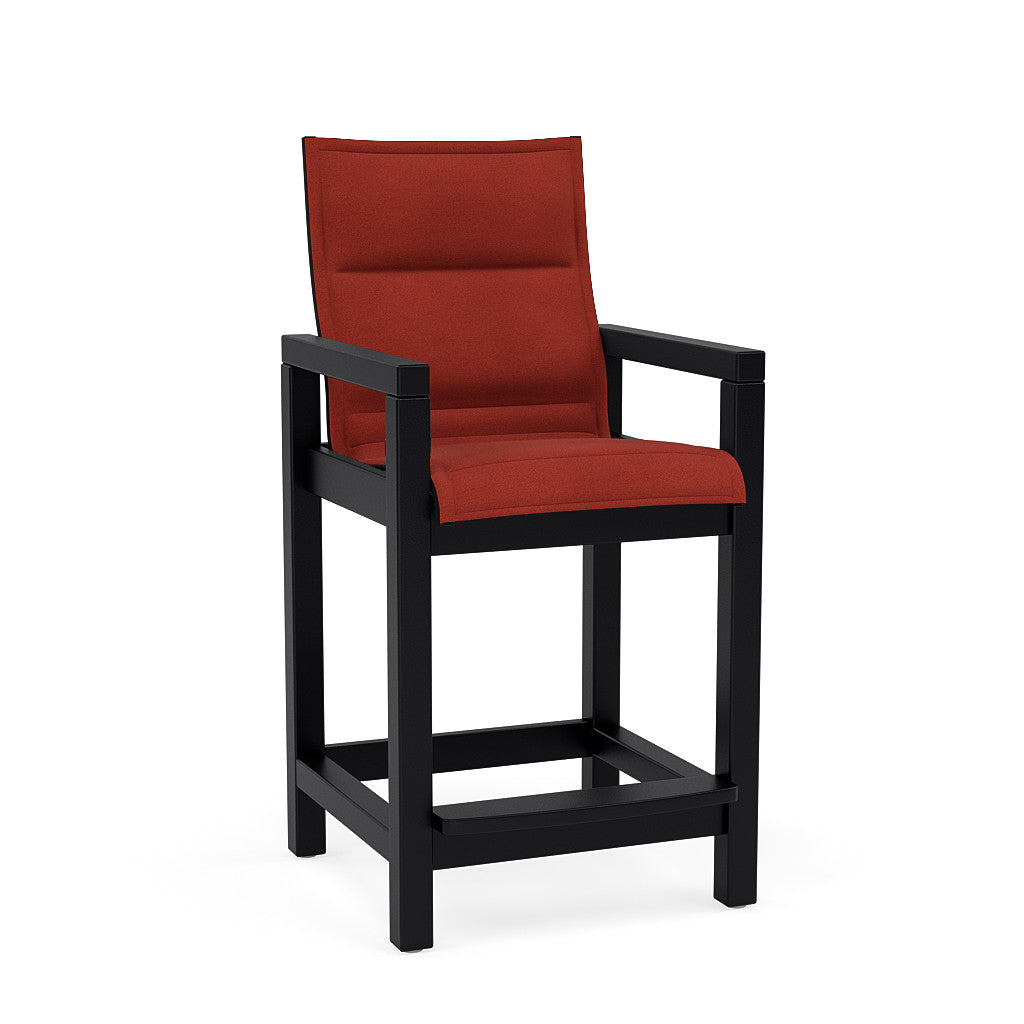 Lakeside Padded Sling Bar Stool