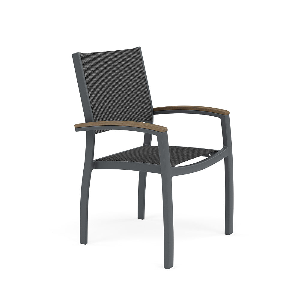 Mission Stackable Sling Dining Chair