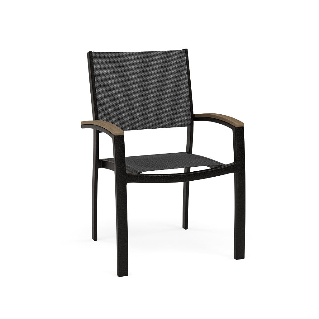 Mission Stackable Sling Dining Chair