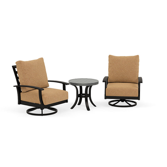 Newport Club Swivel Chair Set