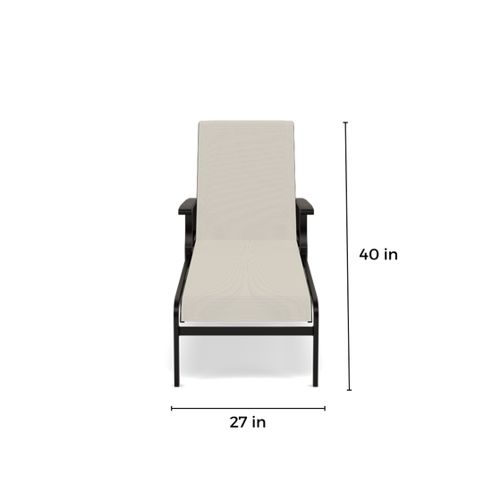 Newport Sling Chaise-DIMENSION-FRONT