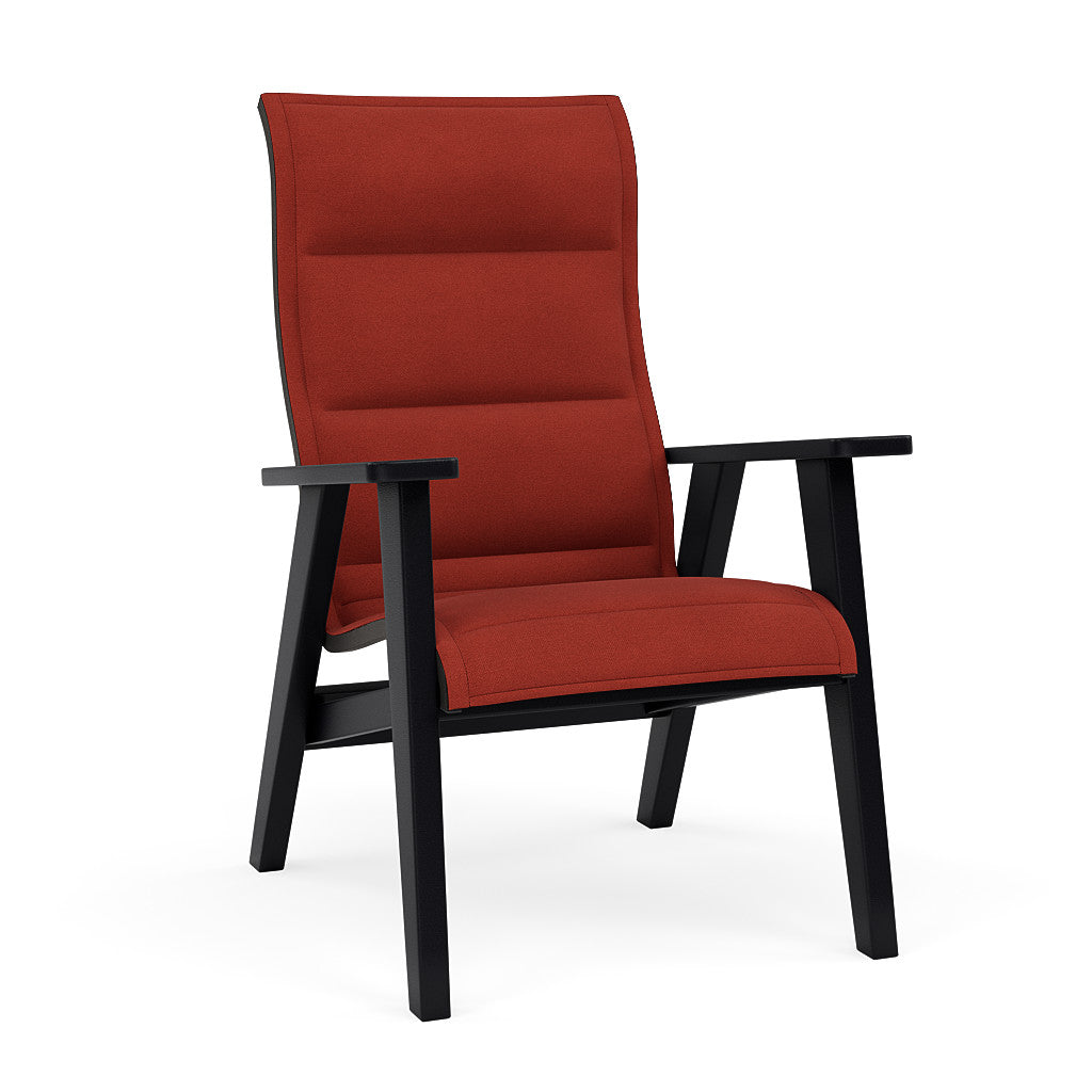 Patriot High Back Padded Sling Dining Chair