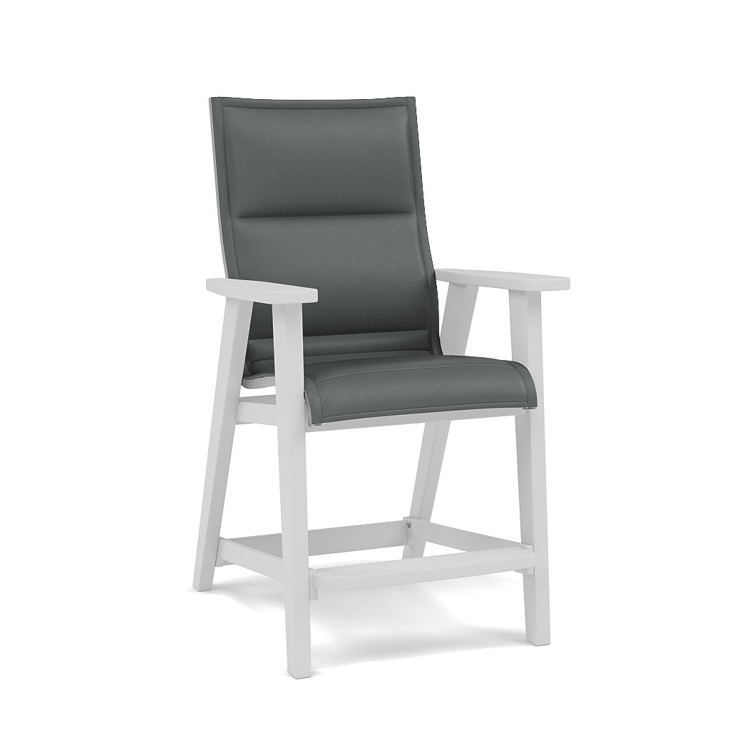 Patriot Low Back Padded Sling Balcony Barstool