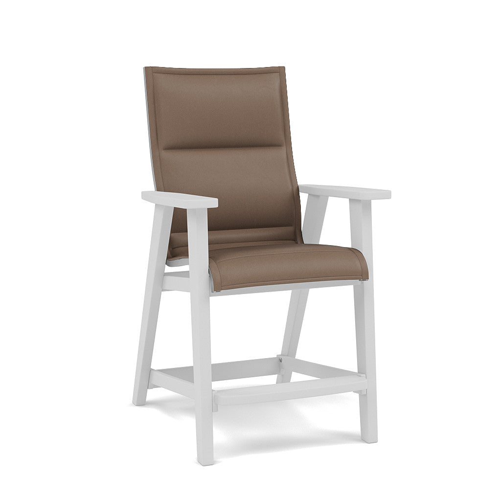 Patriot Low Back Padded Sling Balcony Barstool