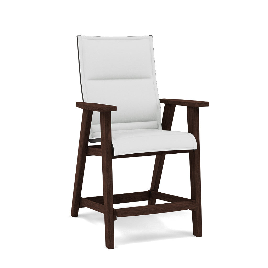 Patriot Low Back Padded Sling Balcony Barstool