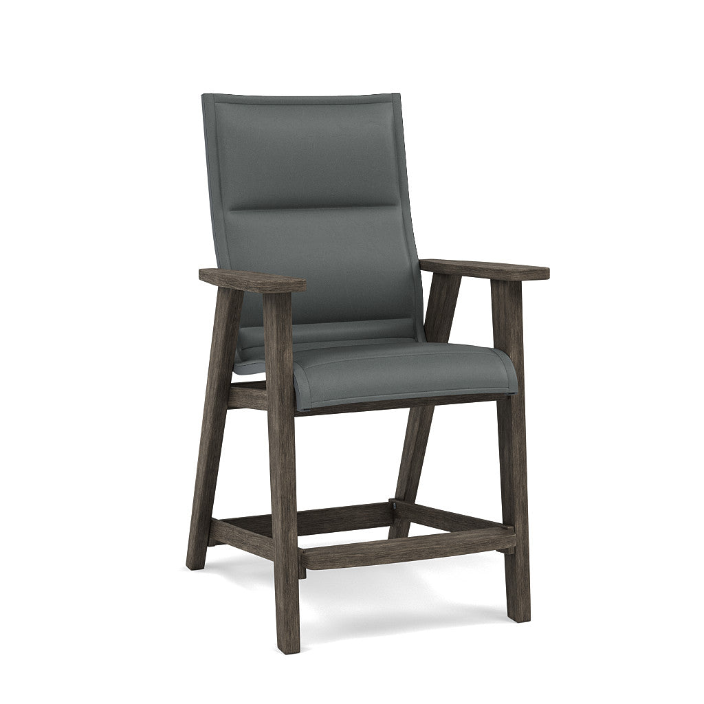 Patriot Low Back Padded Sling Balcony Barstool