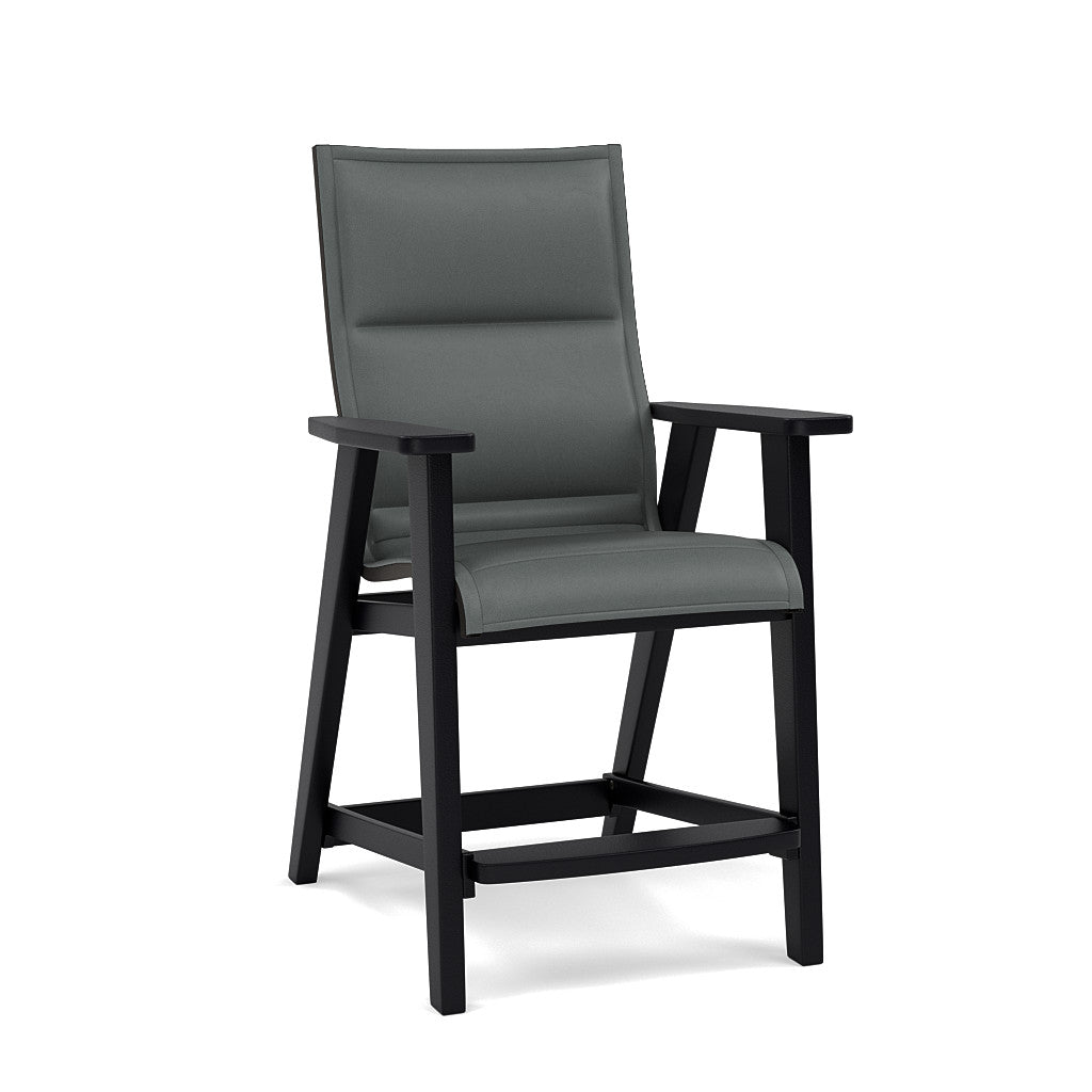 Patriot Low Back Padded Sling Balcony Barstool