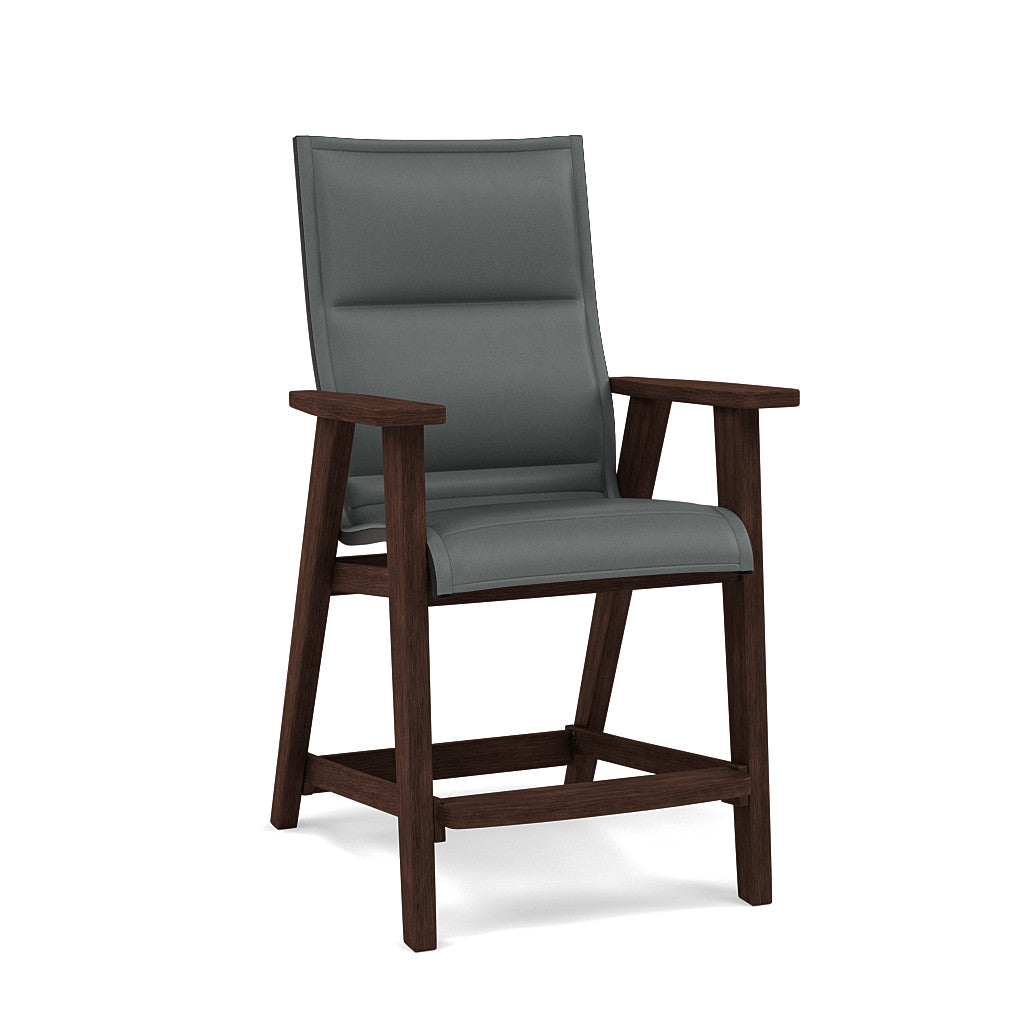 Patriot Low Back Padded Sling Balcony Barstool