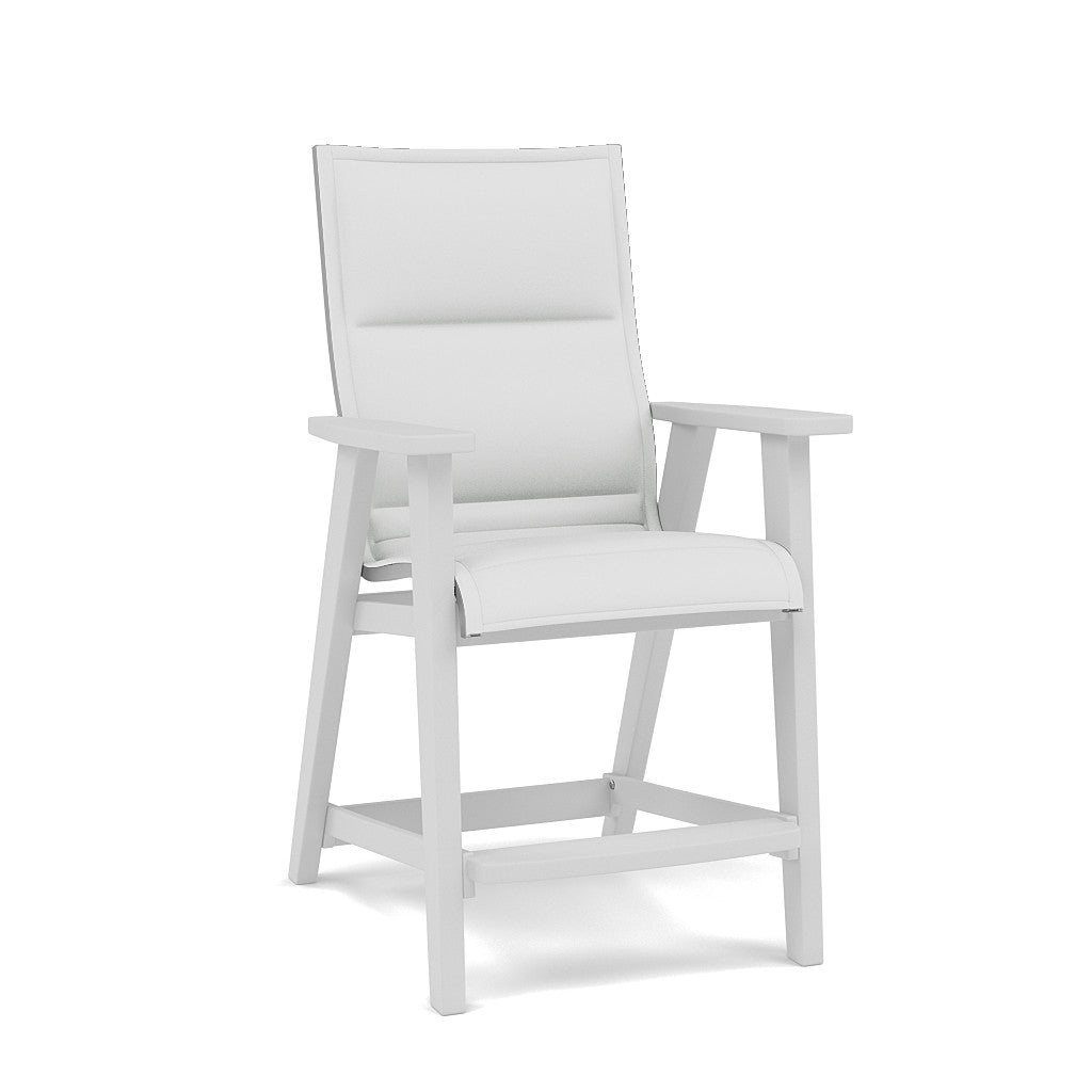 Patriot Low Back Padded Sling Balcony Barstool