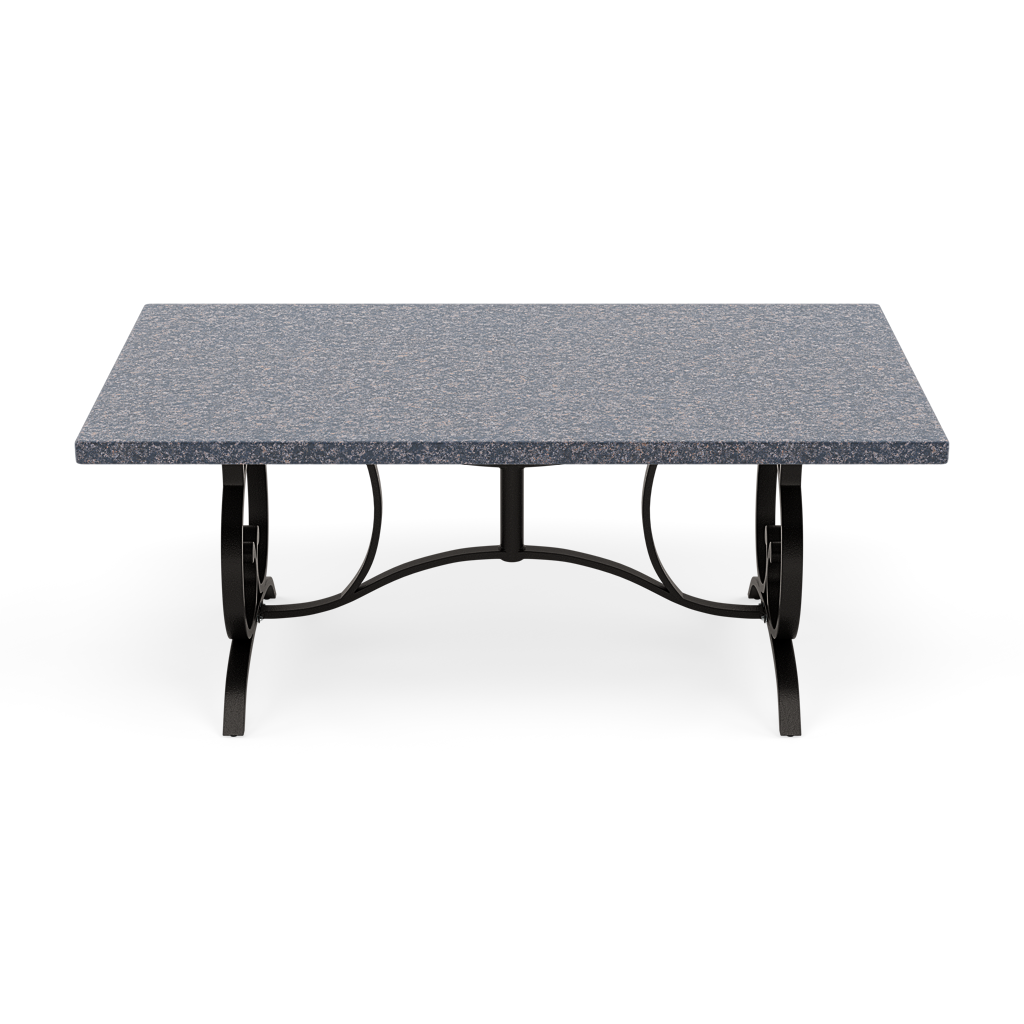 Lava 70" x 40" Dining Table With Rancho Base