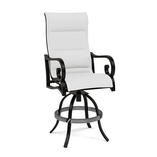 Rancho Padded Sling Swivel Balcony Chair