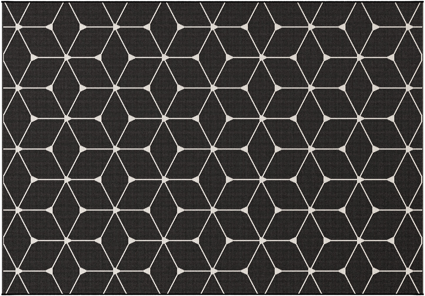 Urban Hex Outdoor Rug