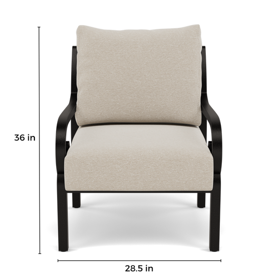 Rancho Club Chair-DIMENSION-FRONT
