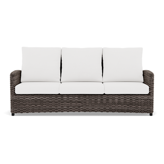 Malibu Sofa Featuring “Blanco” Solution-Dyed Polyester Cushions