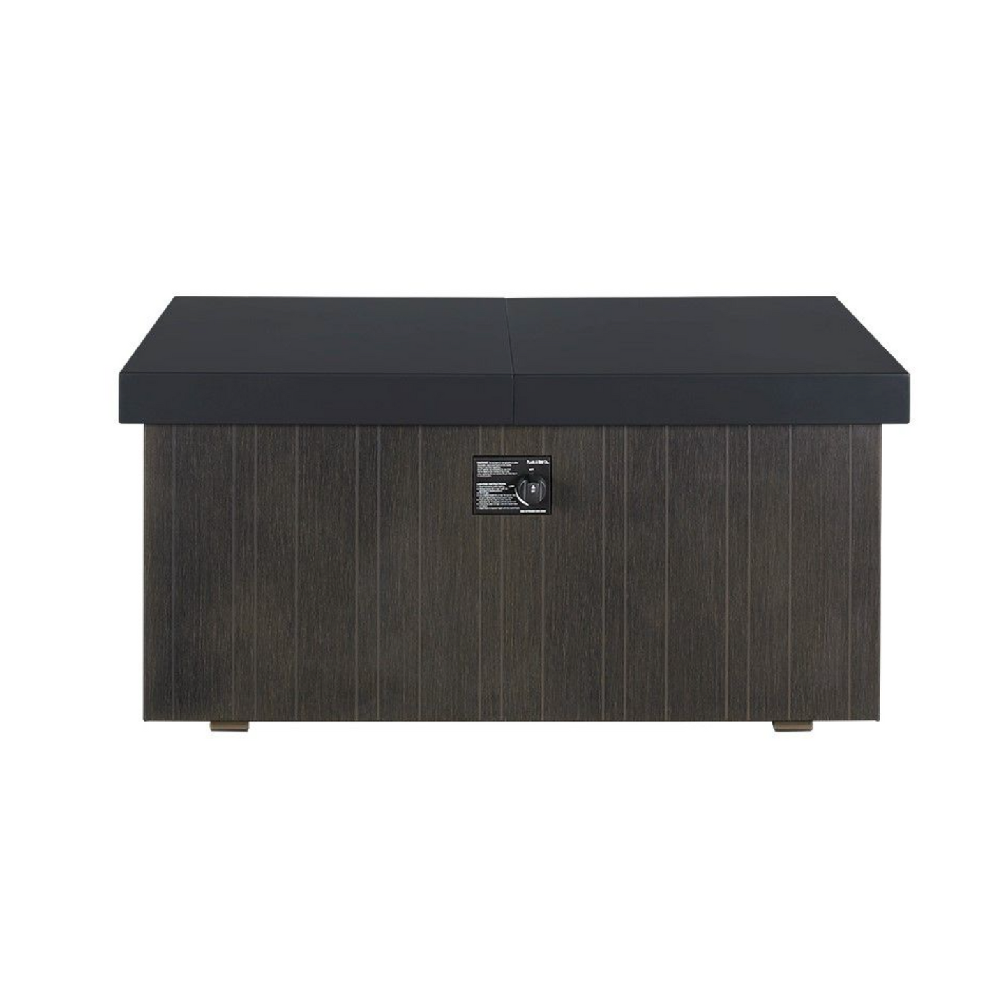 Rectangular Functional Fire Pit (Slide to Open Top)