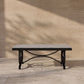 48" x 25" Dekton Topped Coffee Table