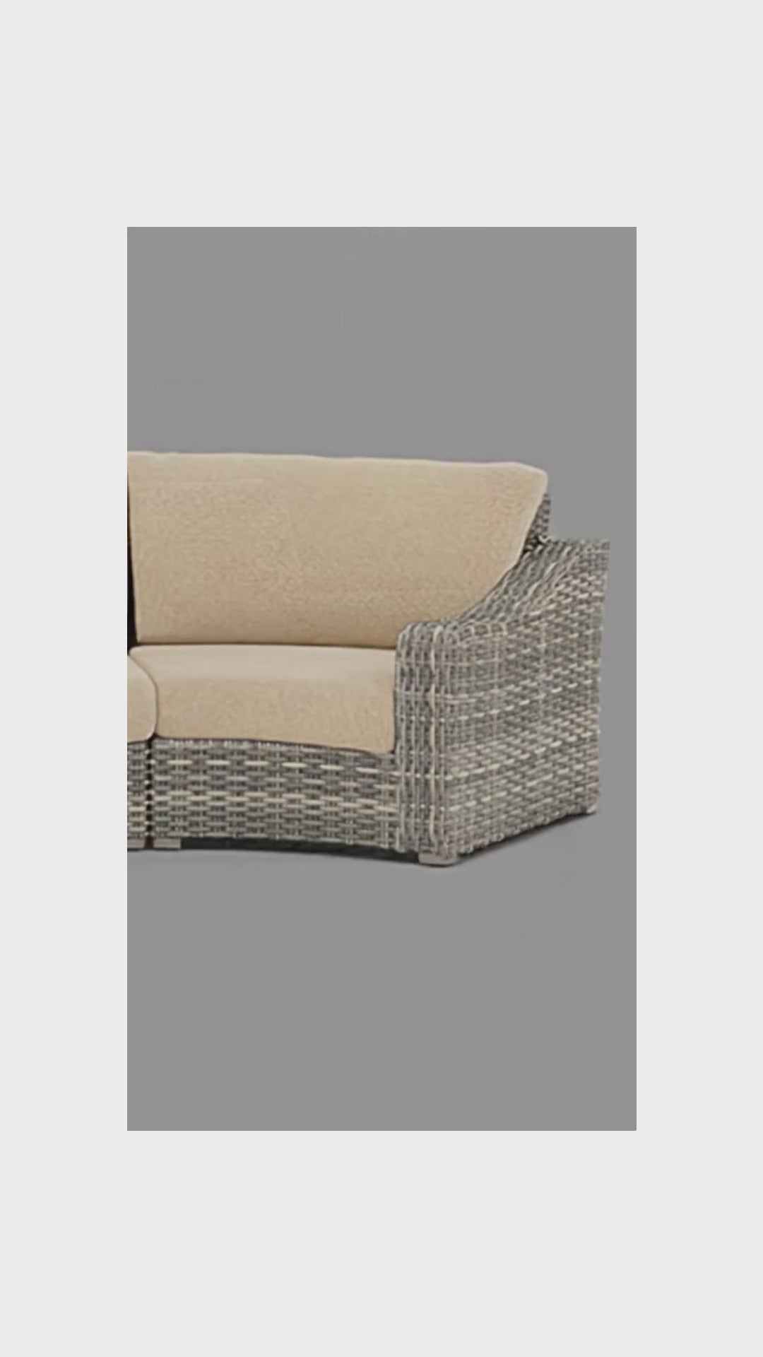 Loire Valley 3 Seat Sectional