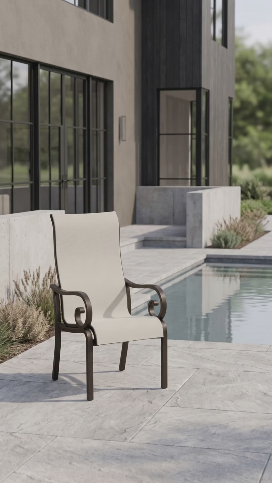 Rancho Sling Dining Chair Paddy O' Furniture Outdoor