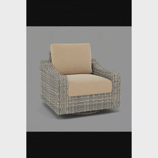 Loire Valley Club Swivel Glider Video