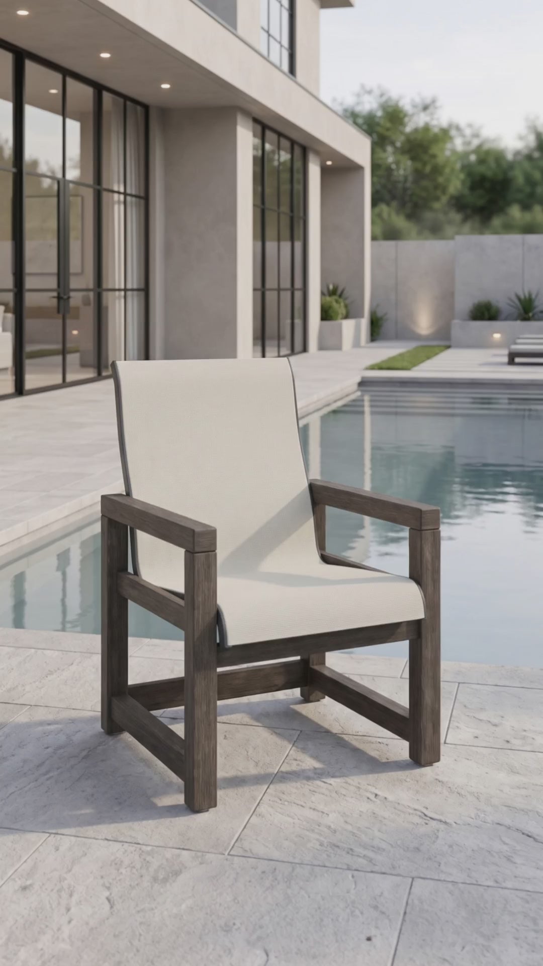 Lakeside Sling Dining Chair Paddy O' Furniture