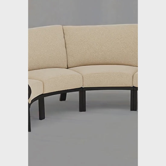 Rancho 4-Seat Curved Sectional
