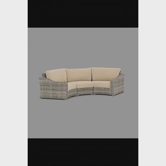Loire Valley 3 Seat Sectional Video
