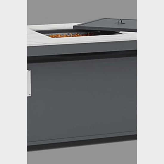 Rectangular Fire Pit Tables