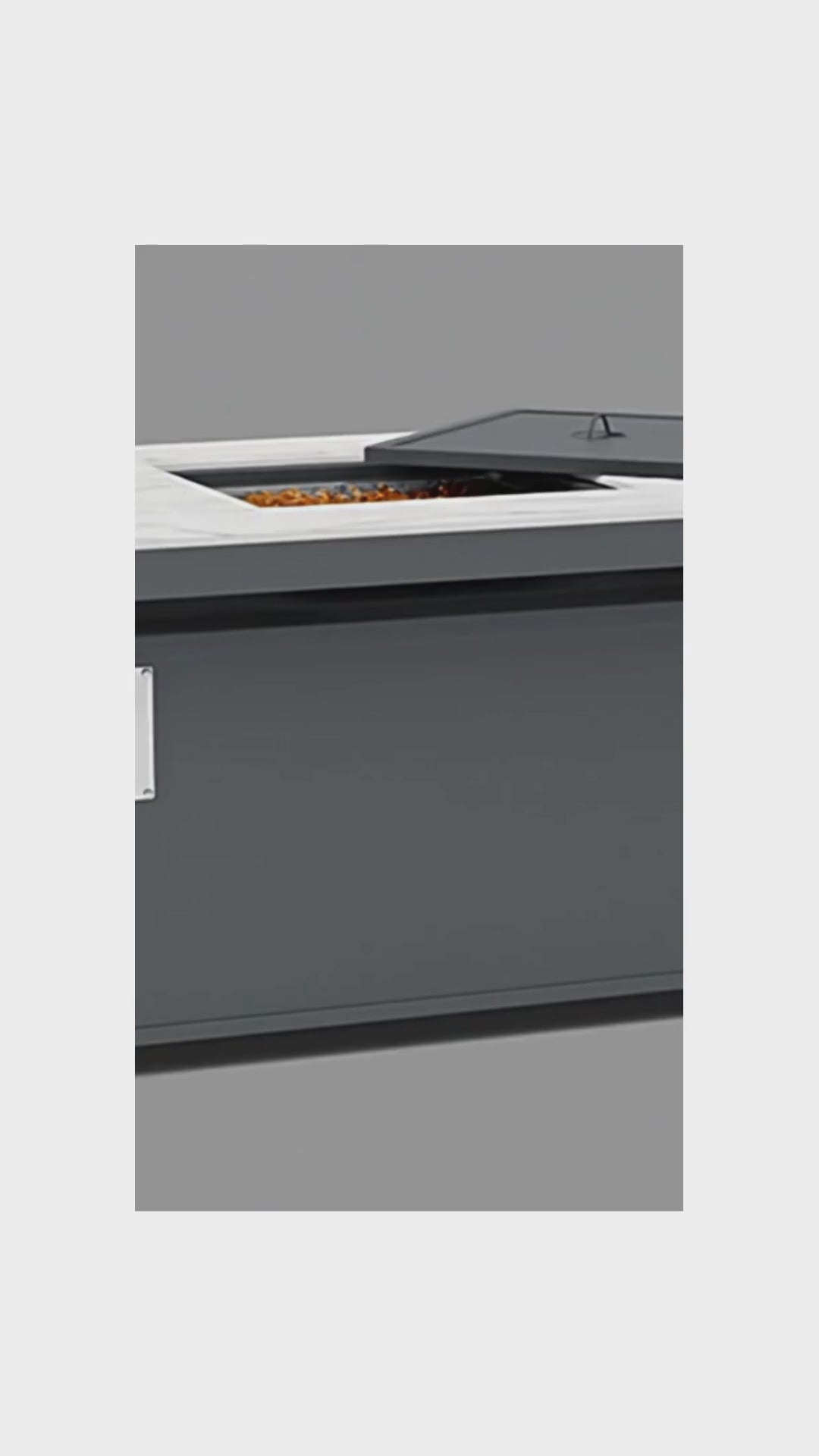 Rectangular Fire Pit Tables